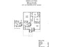 Second floor plan with 3 bedrooms, 2 baths, and bonus room at 2232 Juniper Berry Dr, Minneola, FL 34715