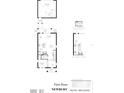 First floor plan showing an open concept layout with kitchen, dining, Gathering room, and flex room at 16914 Hamlin Oasis Loop, Winter Garden, FL 34787