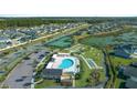 Community features a pool, tennis courts, and other recreation at 4442 Shannon Loop, The Villages, FL 32163