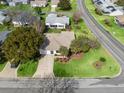 Bird's-eye view of a single-story house with a spacious yard at 2001 Cordero Ct, The Villages, FL 32159