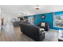 View of the living room featuring luxury vinyl plank flooring at 489 Bohannon Blvd, Orlando, FL 32824