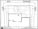 Detailed floor plan showcasing the home's layout, room dimensions, and property lines for reference at 5835 Hensley Ave, The Villages, FL 32163