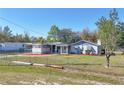 Spacious property featuring a cozy house with a fenced yard, offering a secure and comfortable outdoor space at 19050 Nfs-573, Altoona, FL 32702