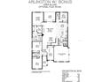 Detailed floor plan showcasing the layout of the lower level of the home, including dimensions and room locations at 14347 Crest Palm Ave, Windermere, FL 34786