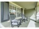 Inviting front porch with rocking chairs, perfect for relaxing and enjoying the outdoors at 20816 Sullivan Ranch Blvd, Mount Dora, FL 32757