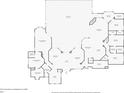 Detailed floor plan showcasing the home's layout, including bedrooms, bathrooms, and living spaces at 13112 Luntz Point Ln, Windermere, FL 34786