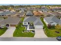Aerial view of the property showcasing the home's layout and neighborhood at 2170 Biller Cir, The Villages, FL 32163