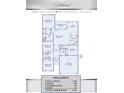 Hillcrest floor plan featuring four bedrooms, two bathrooms, and a two-car garage at 5031 Abigail Dr, Lake Wales, FL 33859