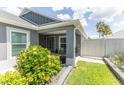 Charming single story house with well maintained landscaping and inviting entrance at 5325 Zisa Ct, The Villages, FL 32163
