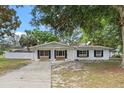 Inviting single-story home with a long driveway and well-maintained lawn at 6808 Fern Cir, Leesburg, FL 34748
