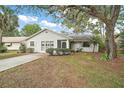 Cozy single-Gathering house with well-kept lawn and mature shade trees at 34 Gordon Ct, Leesburg, FL 34788