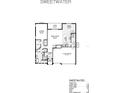 Sweetwater floor plan featuring an open-concept living space, kitchen, 3-car garage and lanai at 1690 Cadence St, Minneola, FL 34715