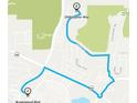 Map showing directions to 2568 Jupiter Way at 2568 Jupiter Way, The Villages, FL 32163