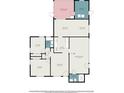 Detailed floor plan showcasing the layout of the home, including room dimensions and features at 121 Mason Park Dr, Daytona Beach, FL 32117