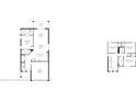 Layout of first and second floor featuring garage, Gathering room, bedrooms, and bathrooms at 2004 Sunshine Peak Dr, Minneola, FL 34715