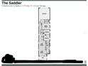 Spacious three-bedroom home floor plan with a two-car garage and an open-concept living and dining area at 10326 Pearson Ave, Orlando, FL 32827