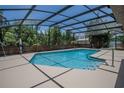 Screened-in pool and patio area perfect for outdoor entertaining and relaxation at 11418 Lake Eustis Dr, Leesburg, FL 34788