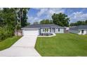 Desirable single-story home with a large front yard and a two-car garage at 15828 Se 98Th Ter, Summerfield, FL 34491