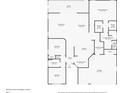 Layout featuring primary suite, bedrooms, kitchen, living areas, lanai and garage at 3759 Orient Ave, The Villages, FL 32163