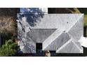 Overhead shot of a home with dark grey shingles showing roof texture at 1202 Deidrich Ct, Eustis, FL 32726