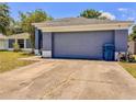 Attractive single-story home with a gray two-car garage and an inviting exterior at 428 Coventry Estates Blvd, Deltona, FL 32725