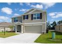 Charming two-story home with a well-manicured lawn and attached two-car garage at 6683 Se 3Rd Loop, Ocala, FL 34472