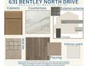 Image showcasing the home's interior design selections, including cabinets, countertops, and flooring at 631 Bentley North Dr, Auburndale, FL 33823