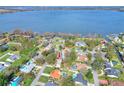 Property's location shown with lake view and neighborhood context at 1118 Cypress W Pt, Winter Haven, FL 33884