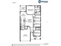 Four-bedroom home with covered lanai and two-car garage at 555 Silver Course Run, Ocala, FL 34472