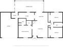 3 bed, 2 bath home with a living room, kitchen, dining area, and screened porch at 7101 Scenic Pl, Lakeland, FL 33810