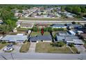 An aerial view of the home's location in the neighborhood at 4228 Sunny Land Dr, Lakeland, FL 33813