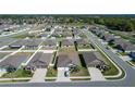 An elevated perspective highlighting homes with manicured lawns and structured street patterns at 2929 Flying Blackbird Rd, Bartow, FL 33830
