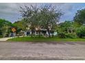 Quaint single-story home with mature trees providing shade and privacy, viewed from the street at 308 Ne 10Th Ave, Mulberry, FL 33860