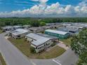 Community aerial view featuring charming single-story homes with well-manicured lawns and tree-lined streets at 1823 Sherwood Hill Dr, Lakeland, FL 33810