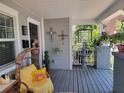 Charming front porch with decorative elements, comfortable seating, and a relaxing outdoor ambiance at 807 Osceola St, Lakeland, FL 33801