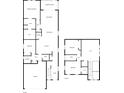 Spacious floor plan showing multiple bedrooms, kitchen, living room and basement at 6520 Great Bear Dr, Lakeland, FL 33805
