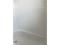 Bathroom showing new white subway tile in the shower at 629 W 9Th, Lakeland, FL 33805