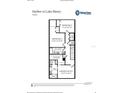 Second-floor layout featuring three bedrooms, including an owner's suite and hall bath at 230 Turtle Bay Ave, Winter Haven, FL 33881