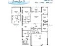 Summerlyn II floor plan features 4 beds, 2.5 baths, and a 3-car garage at 6060 Barracuda Loop, Wimauma, FL 33598