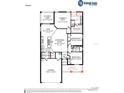 Parsyn floor plan showcasing layout of bedrooms, bathrooms, and common areas at 1851 Daystar Dr, Haines City, FL 33844