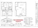 Detailed floor plan of the Hummingbird Layout #3 showcasing the room layout and dimensions at 5927 Cormorant Ct, Lakeland, FL 33809
