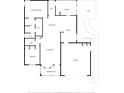 Detailed floor plan showcasing the layout of the home, including bedrooms, living areas, and kitchen at 3370 Highland Fairways Blvd, Lakeland, FL 33810