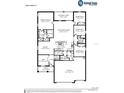 Summerlyn II floor plan showing the layout of the home's rooms and dimensions at 557 Silver Course Radl, Ocala, FL 34472