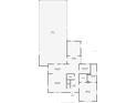 Detailed floor plan showcases the home's layout, including the kitchen, bedrooms, living spaces, and outdoor pool area at 532 Faulkner St, New Smyrna Beach, FL 32168