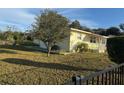 Side view of the house and yard at 109 Western Ave, Edgewater, FL 32132