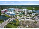 Aerial view of Riverwalk Condominiums community at 2 Riverwalk Dr # 502, New Smyrna Beach, FL 32169