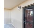 Private condo entrance with exterior lighting at 4139 S Atlantic Ave # A307, New Smyrna Beach, FL 32169