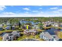 Condo community view from above, showcasing the property's location and surroundings at 105 Wood Duck Cir # 1C, Daytona Beach, FL 32119