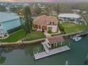 Waterfront home with private dock and expansive backyard at 107 Via Amalfi, New Smyrna Beach, FL 32169