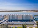 Admiralty Club: waterfront condo building, parking, and water views at 3606 S Peninsula Dr # 809, Port Orange, FL 32127